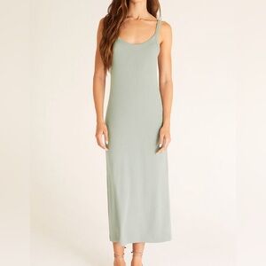 Z Supply Midi Dress in Sage